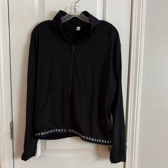 Under Armour Black Full-Zip Jacket - Picture 6 of 6